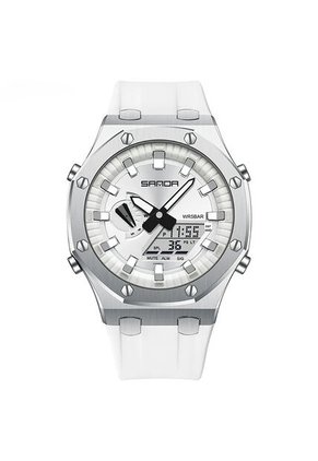 Reloj Hombre Sven 3309 Dual Time - Blanco