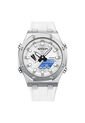 Reloj Hombre Sven 3309 Dual Time - Blanco de Vintage Accessories