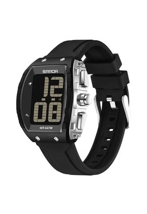 Reloj Hombre Sven 6222 Bisel Plata - Negro