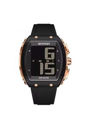 Reloj Hombre Sven 6222 Bisel Bronce - Negro