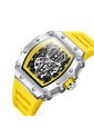 Reloj Onola 3826 Skeleton - Amarillo de Vintage Accessories