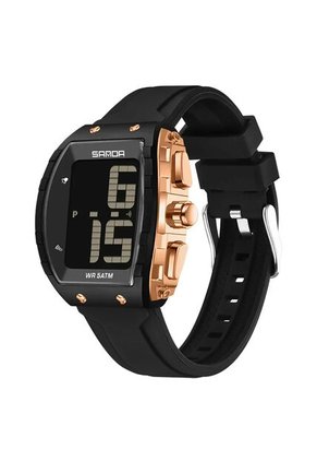 Reloj Hombre Sven 6222 Bisel Bronce - Negro