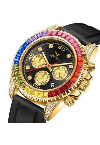 Reloj Onola 6842 Cronógrafo Cuarzo - Negro Vintage Accessories