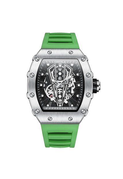 Reloj Onola 3826 Skeleton - Verde