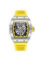 Reloj Onola 3826 Skeleton - Amarillo de Vintage Accessories
