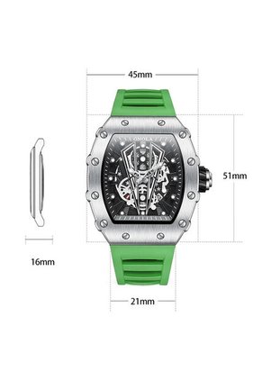 Reloj Onola 3826 Skeleton - Verde