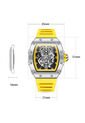 Reloj Onola 3826 Skeleton - Amarillo de Vintage Accessories