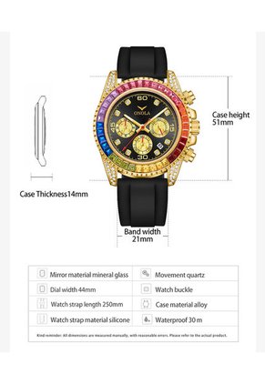 Reloj Onola 6842 Cronógrafo Cuarzo - Negro