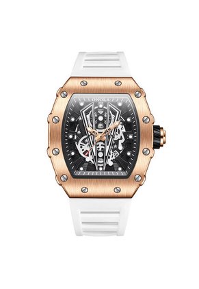 Reloj Onola 3826 Bisel Bronce - Blanco