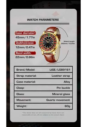 Reloj Lige 89191 Casino - Cafe