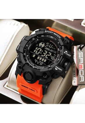 Reloj Hombre Sven 6229 Digital - Naranja
