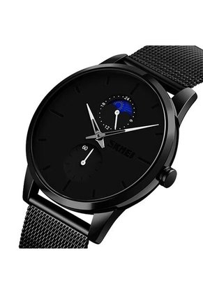 Reloj Scottie 9208 Lunar Punteros Blanco - Negro