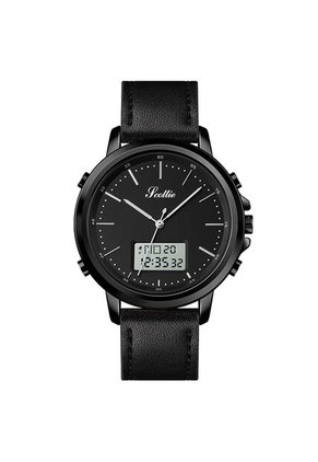 Reloj Scottie 1652 Dual Time - Negro