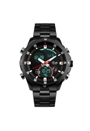 Reloj Scottie 1146 Dual Time - Negro