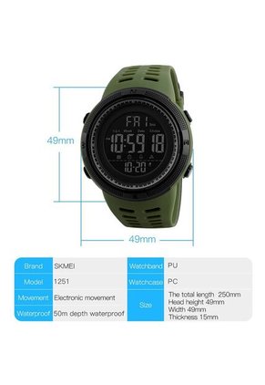 Reloj Hombre Scottie 1251 - Verde