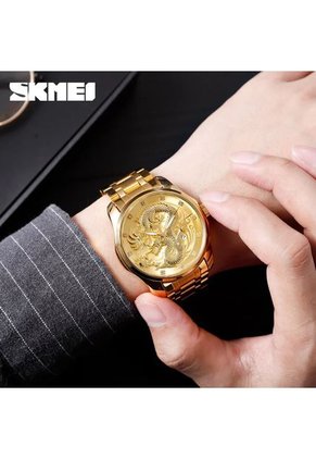 Reloj Skmei 9193 Dragon Dorado
