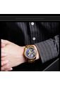 Reloj Skmei 9193 Dragon Dorado Fondo Azul de Vintage Accessories