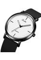 Reloj Scottie 2050 Minimalista Tablero Blanco - Negro de Vintage Accessories