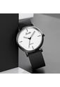 Reloj Scottie 2050 Minimalista Tablero Blanco - Negro de Vintage Accessories