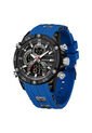 Reloj Hombre Sven 6162 Dual Time - Azul de Vintage Accessories