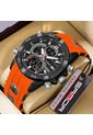 Reloj Hombre Sven 6162 Dual Time - Naranja de Vintage Accessories