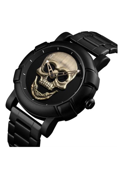 Reloj Hombre Skull 9178  - Bronce