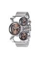 Reloj OULM 1167 Malla Metalica Cafe de Vintage Accessories