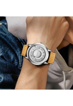 Reloj FoxBox (Braille) Magnético Tablero Gris Pulso Cafe