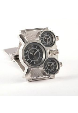 Reloj OULM 1167 Malla Metalica Negro Vintage Accessories