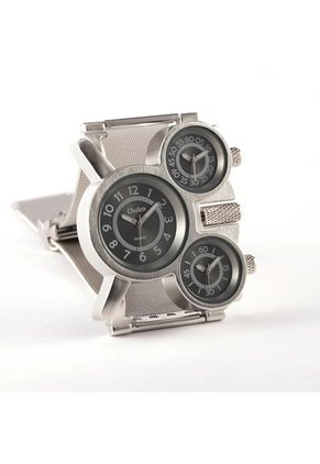 Reloj OULM 1167 Malla Metalica Negro