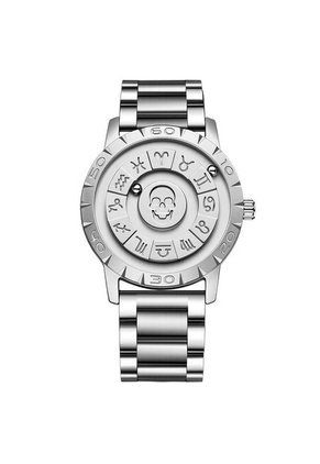Reloj FoxBox (Braille) Magnético Zodiaco - Plata