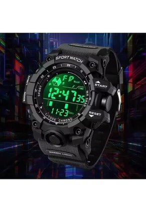 Reloj Hombre Sven 6229 Digital - Negro