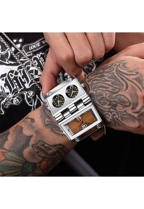 Reloj OULM 9525 Multi Analogo Tablero Cafe - Cafe