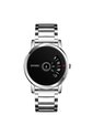 Reloj Skmei 1260 Minimalista Tablero Negro - Plata de Vintage Accessories