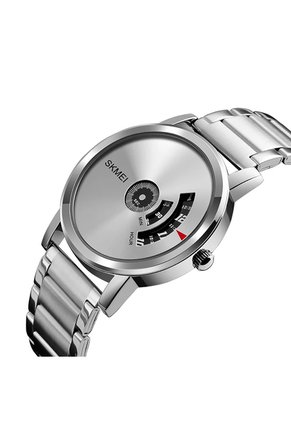 Reloj Skmei 1260 Minimalista Tablero Plata - Plateado