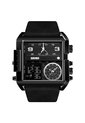 Reloj Skmei 1584 Dual Time Manilla Cuero - Negro de Vintage Accessories