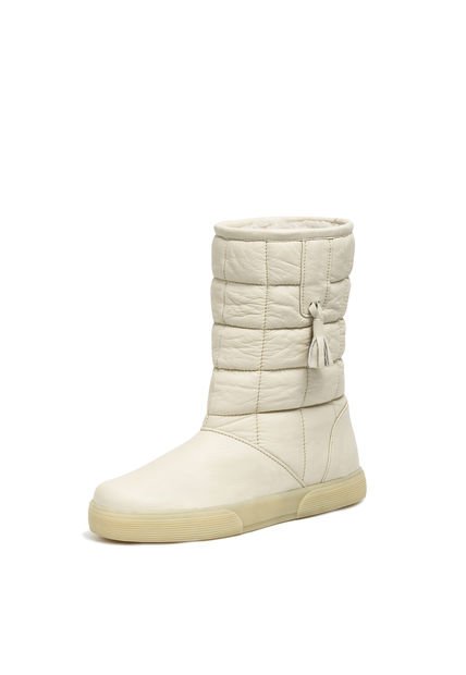 Botin Beige Viola BLT4