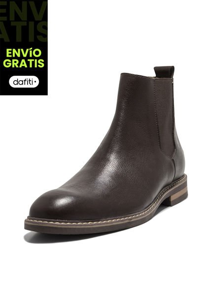 Bota Para Hombre Cuero Café Viola 1001