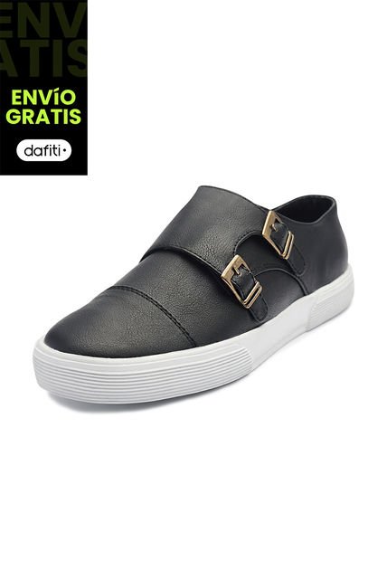 Tenis Para Hombre Sintético Negro Viola Will