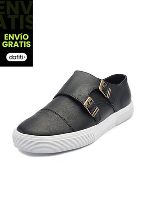 Tenis Para Hombre Sintético Negro Viola Will