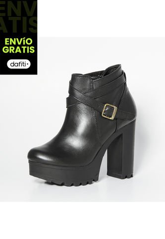 Botin Para Mujer Negro Viola Grace Viola