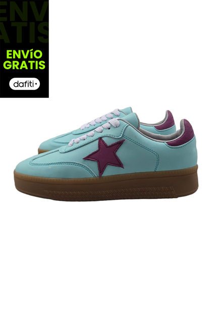 Tenis Celeste Viola Amba