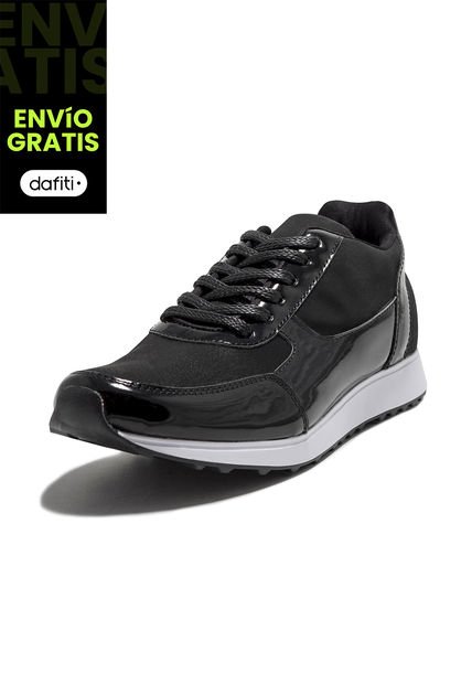 Tenis Mujer Negro Viola Sati