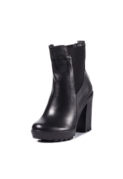 Botin  Mujer Negro Viola Lulu