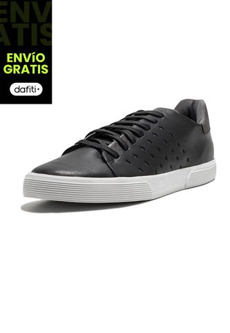 Tenis Para Hombre Sintético Negro Viola Gary Viola