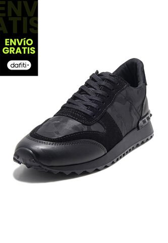 Tenis Para Hombre Negro Viola Sch-Val 02 Viola