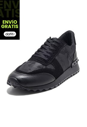 Tenis Para Hombre Negro Viola Sch-Val 02