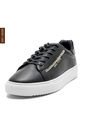 Tenis Para Hombre Cuero Negro Viola Raimon T de Viola