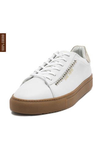 Tenis Para Hombre Cuero Blanco Viola Raimon T Viola