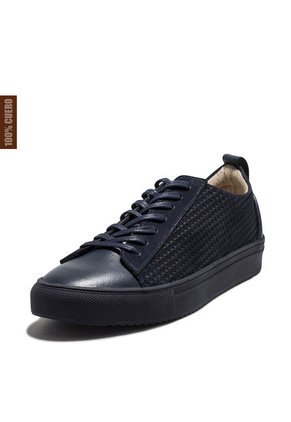 Tenis En Cuero Argentino Azul VIOLA Buchem 2R